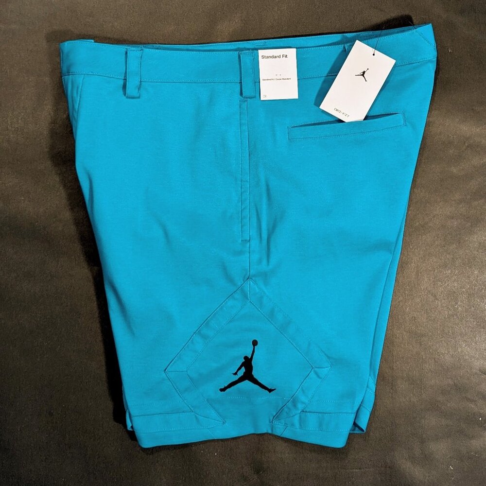 Jordan Dri-FIT Sport Men's Golf Diamond Shorts Size 33 35 Teal Standart Fit